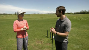 Golf Lessons with Pro Anna Young on CTV